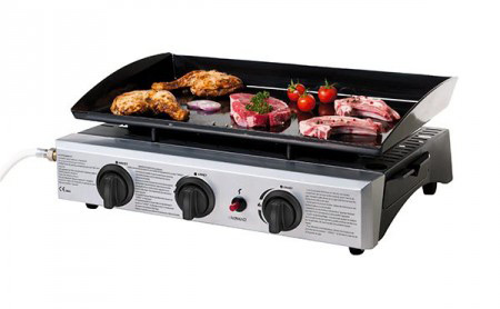 Plancha à gaz