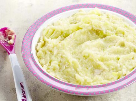 Purée jardinière de légumes au poulet